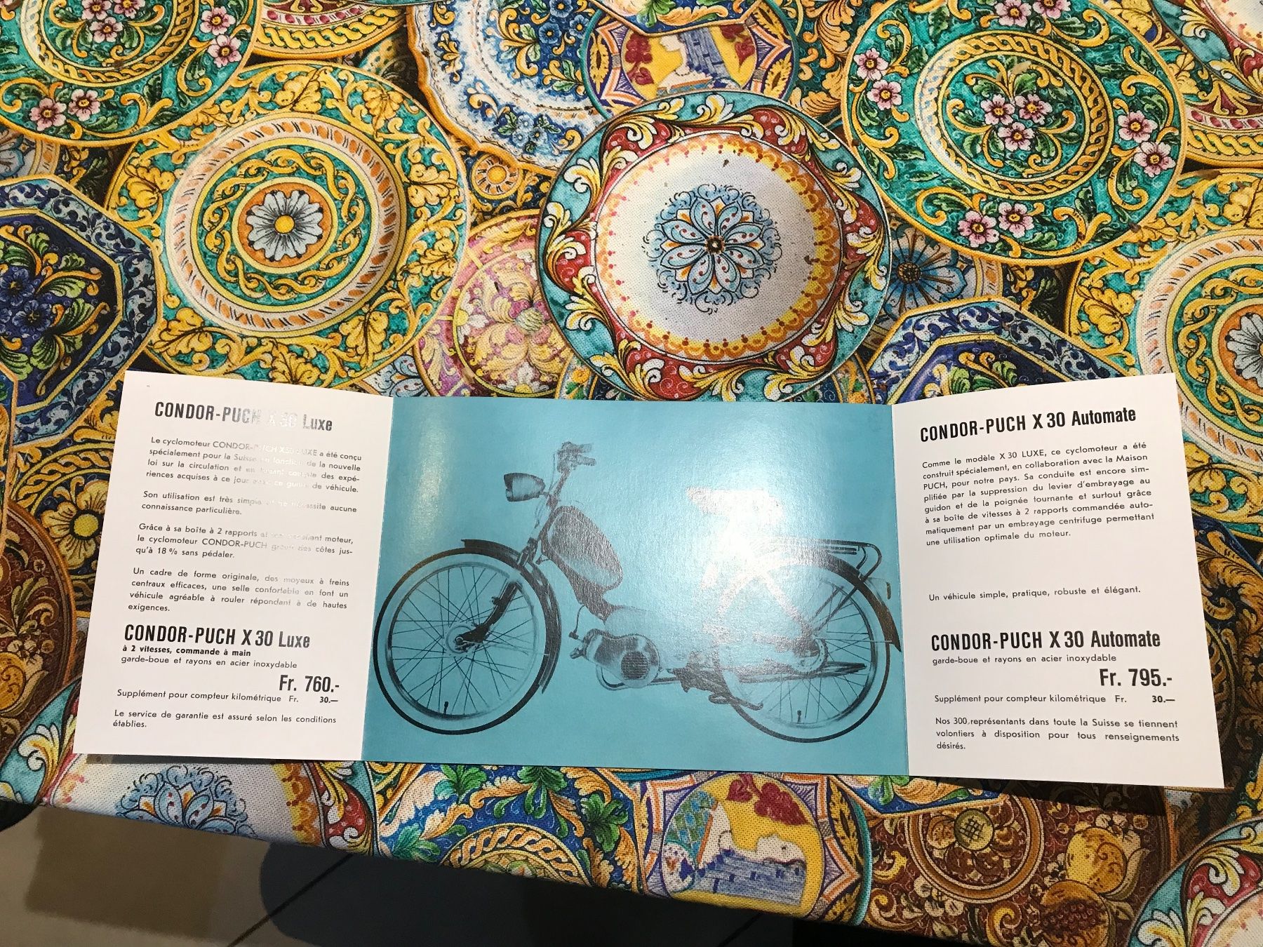 Puch Mofa-Ersatzteile: Puch velux x30 prospeckt‪ – Neu (gemäss Beschreibung) aus Capolago von Lillo22