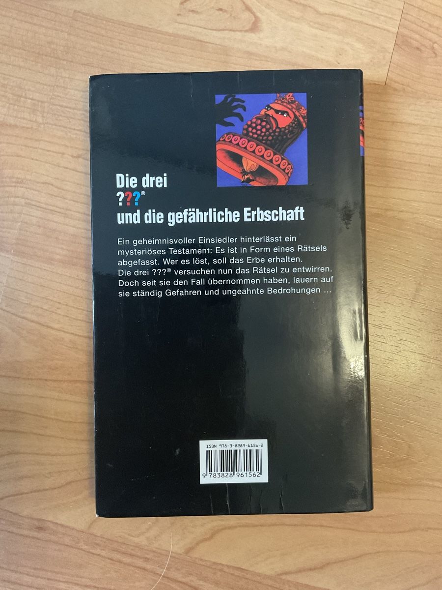 Bücher: Die drei ??? und die gefährliche Erbschaft – Gebraucht aus Buchs ZH von iva_xjf9 1