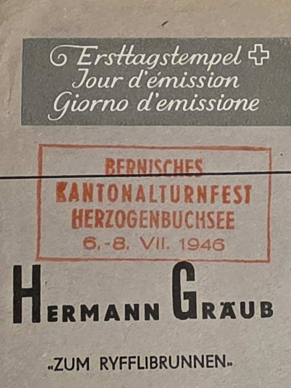 Tutti i francobolli: Schweiz 1946 Sondermarke – Usato da Bern venduto da Kocholo 4