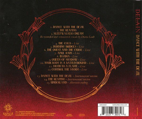 CD: Delain – Dance With The Devil NEUF – Nuovo e nell'imballaggio originale da Gingins venduto da Demonseed 1