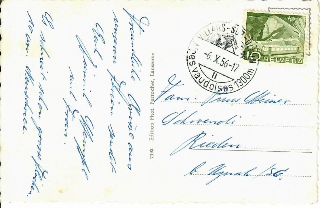 Cartes postales: Villars – D'occasion à Hochdorf par Ziegel-16 1