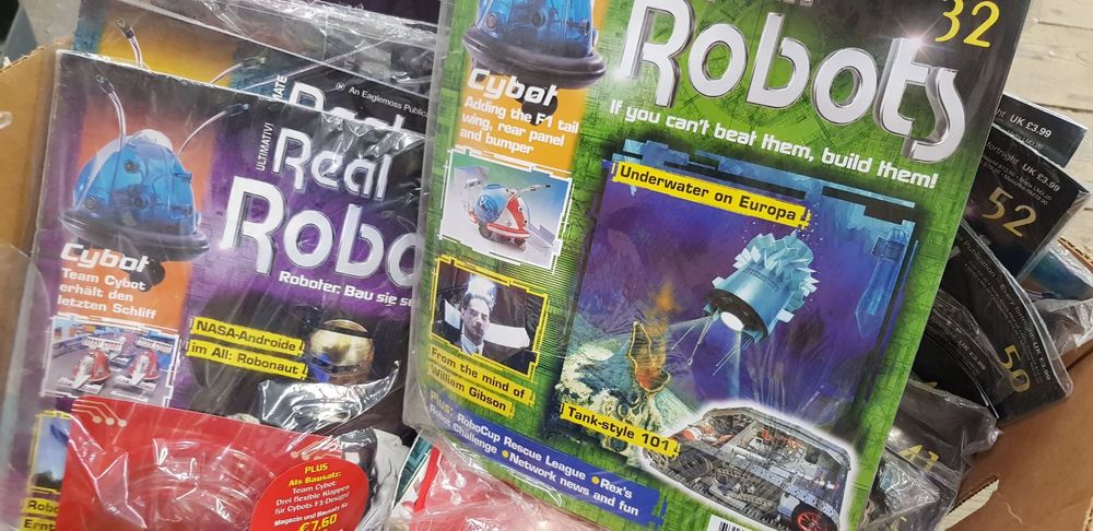 Cybot Ultimate Real Robots Mechatronics Magazine Bastelset (Gebraucht ...