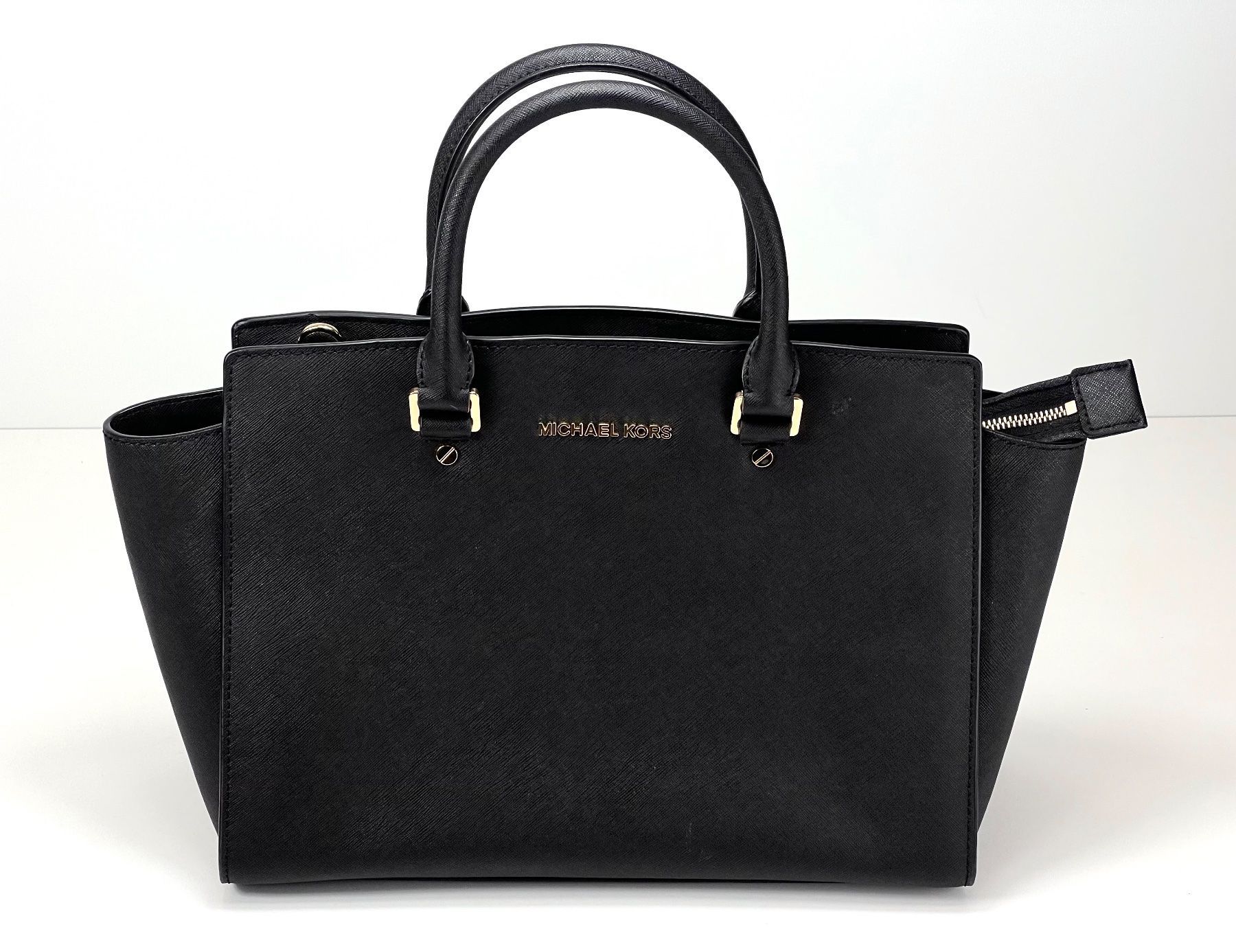 Michael Kors Sacs femmes: Michael Kors Leder Handtasche Schwarz – D'occasion à Neuenhof par pfiffoltra