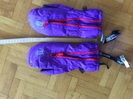 Gants de ski Trollkids violet chauds, taille 5 ou 9-10 ans