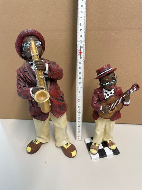 Statuette: 3 MUSIKER-FIGUREN - TOPP! – Usato da Fahrwangen venduto da Swirl2 2