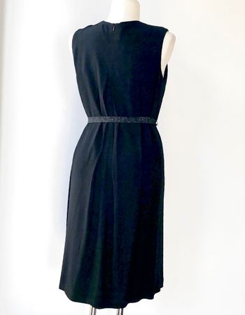 THE MERCER Neues, elegantes, schwarzes Damenkleid