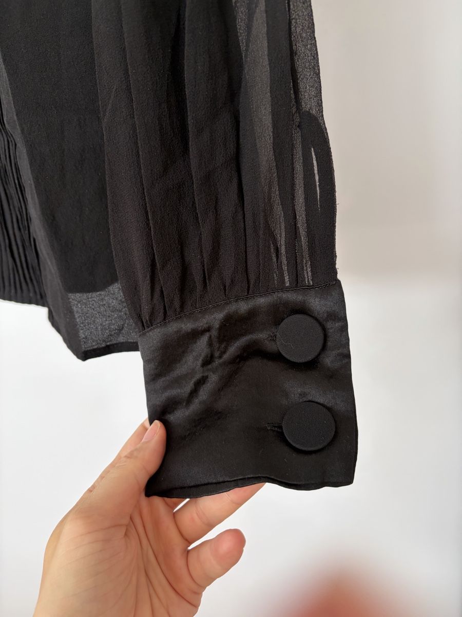 Mango Camicette: Damen Bluse schwarz Grösse M, Mango Vintage – Usato da Zürich venduto da Ambrette9 2