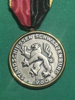 Schützenmedaille Standschiessen Schwarzenburg 1960