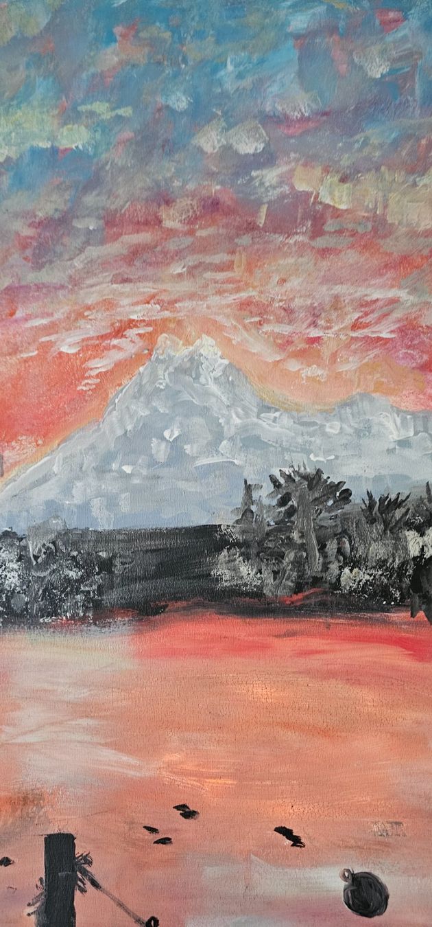 Dipinti: Original Gemälde "Pilatus" Abendröte – Nuovo (secondo la descrizione) da Küssnacht am Rigi venduto da Muerschel