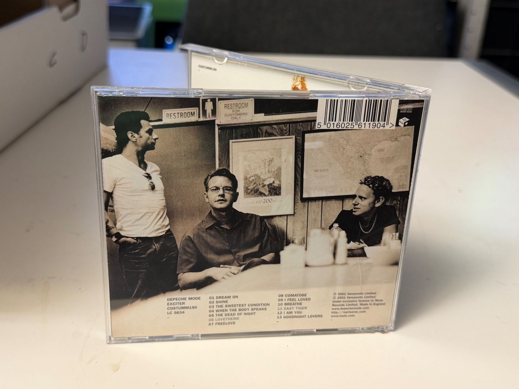 CD: Depeche Mode - Exciter - HB21C – Nuovo (secondo la descrizione) da Küsnacht ZH venduto da Jazztilldawn 1