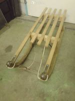 Holzschlitten Davos Schlittler Wintersport Rodel Nostalgie