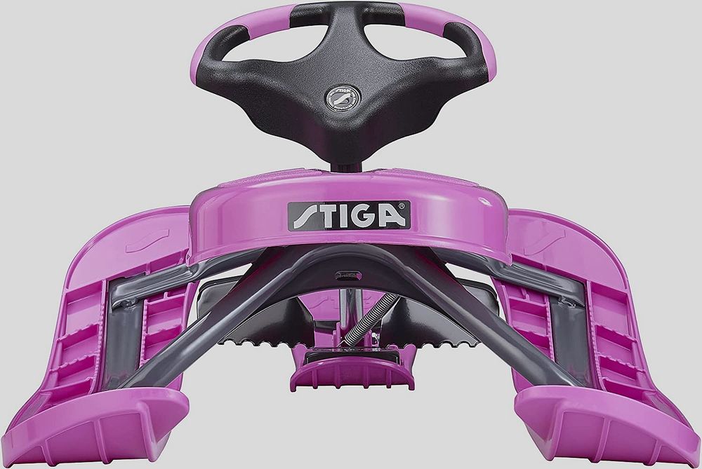 STIGA Snowracer Curve pink Lenkschlitten Bob (Neu und originalverpackt ...