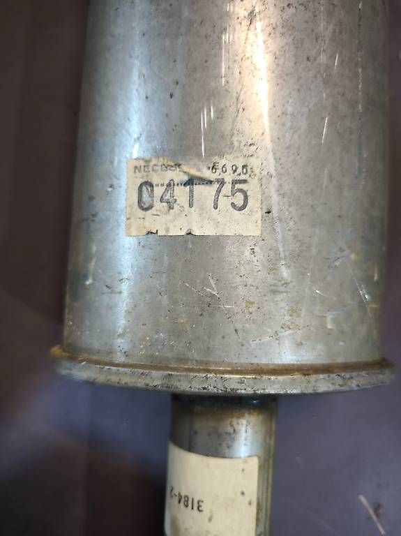 Échappements: Fiat 124 Mittelschalldämpfer NOS – Neuf avec emballage d'origine à Zihlschlacht par rad_vvm9 1