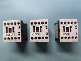 3xSiemens Sirius 10E Schütz 3RT1015-1AP01 mit 230VAC-Spule