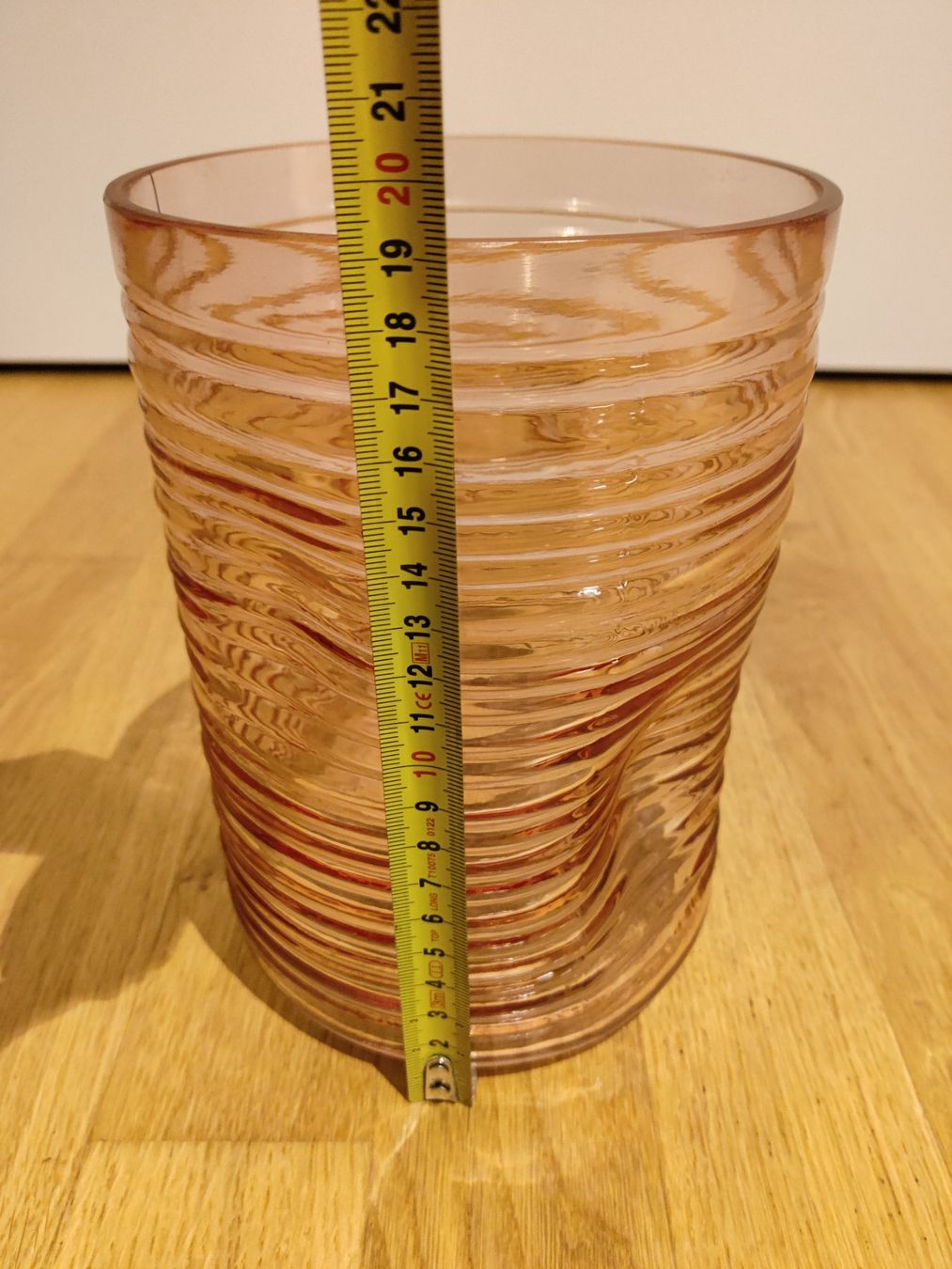 Vasen & Gefässe: Vase aus Glas, hell rosa – Gebraucht aus Schönenwerd von sal_75dx 3