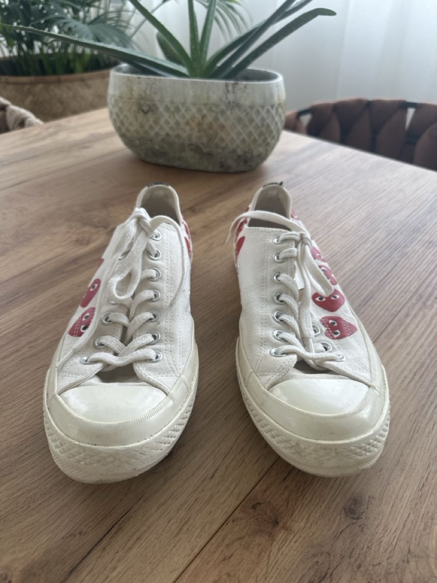 Converse Scarpe da uomo: Coole Commes des Garçons Converse Sneaker Gr. 42.5 – Usato da Hünenberg See venduto da misterblee 2