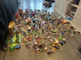 Riesige Playmobil Sammlung Bauernhof Reiterhof Ferien, top e