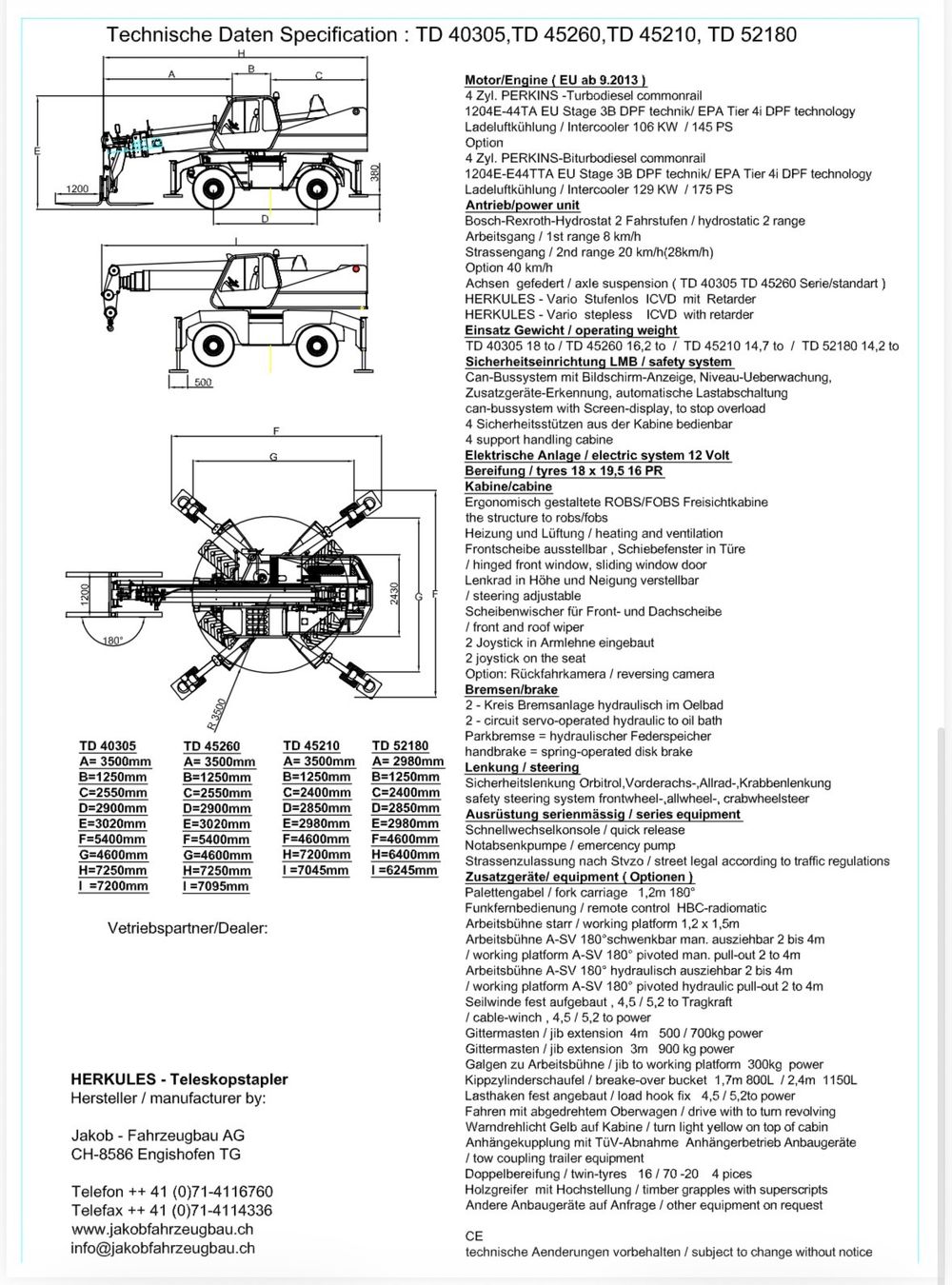 Gru: Herkules Teleskopstapler – Usato da Glarus venduto da aav_2nmc 5