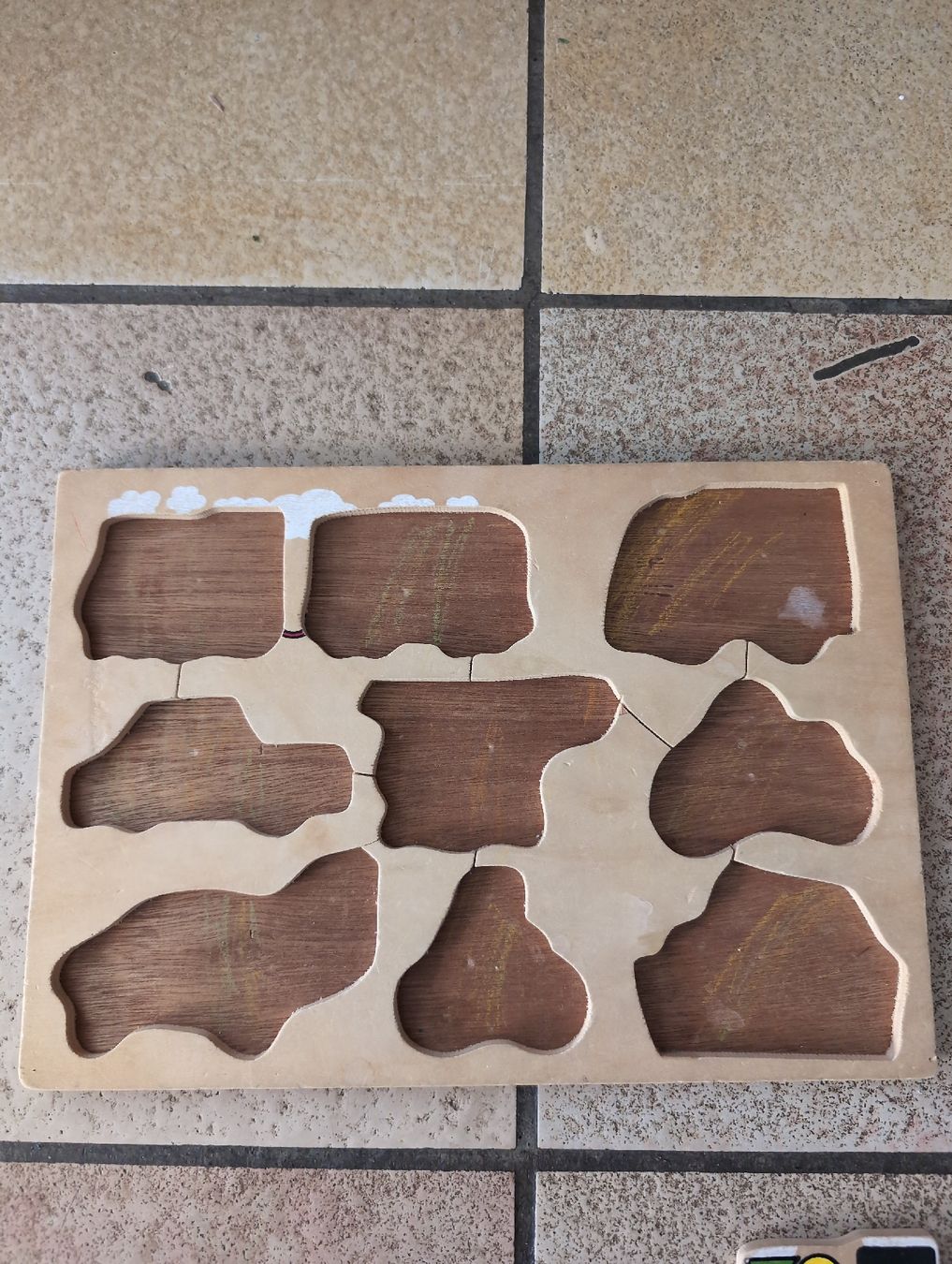 Puzzles: Holzpuzzle Verkehrsmittel 9 Teile – Gebraucht aus Buchs ZH von Fk3 1