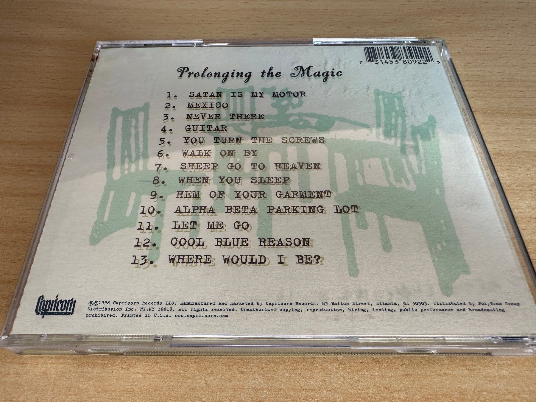 CD: Cake – Prolonging The Magic – Usato da Rikon im Tösstal venduto da Alpenmutz 1