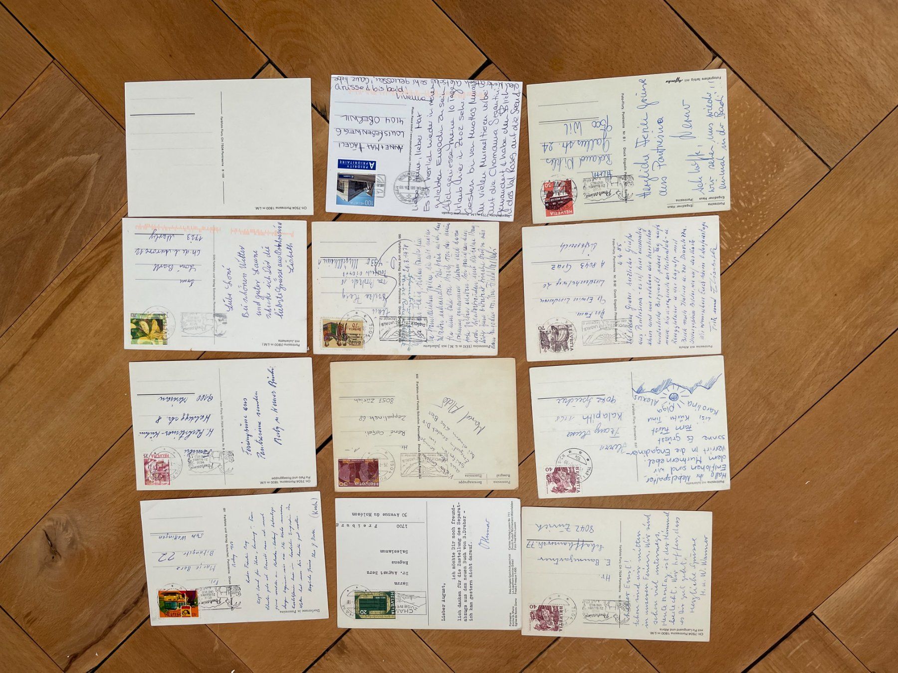 Cartoline postali: AK GR 26 Ansichtskarten von Pontresina (Engadin) – Usato da Thal venduto da Danny82 2
