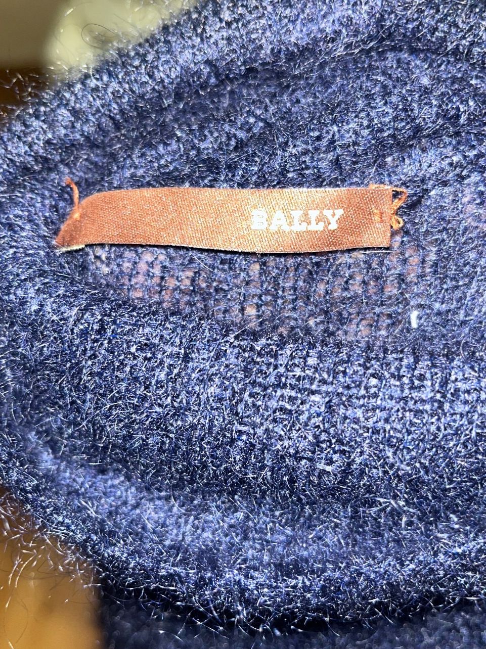 Bally Pullover & Sweatshirts: Bally ärmelloser Rollkragenpullover 44, dunkelblau – Gebraucht aus Riet (Neftenbach) von kim_gfw6 7