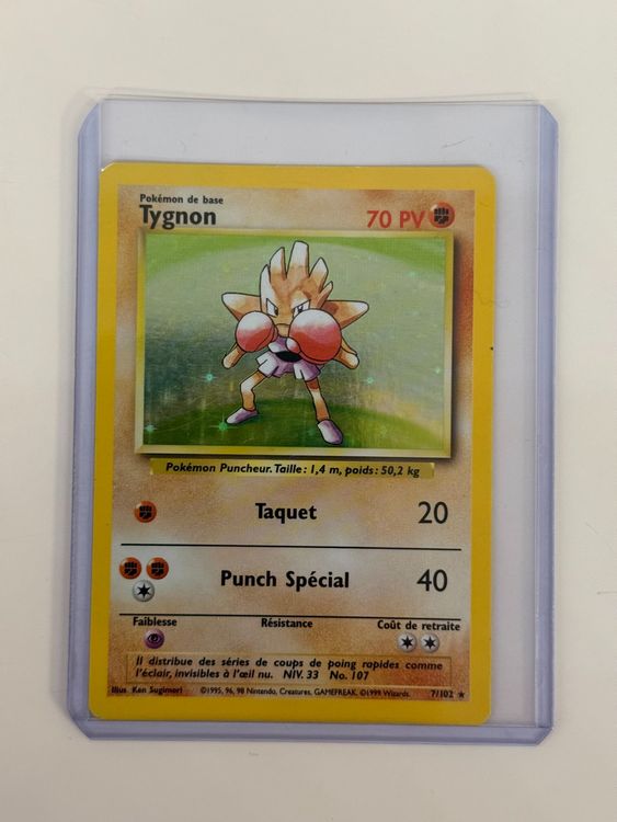 Cartoline: Carte Pokémon Tygnon 7/102 Wizard FR – Usato da Bursins venduto da Panda_19