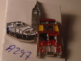 1 London Zug, Bus, Big Ben - Pin (A297)
