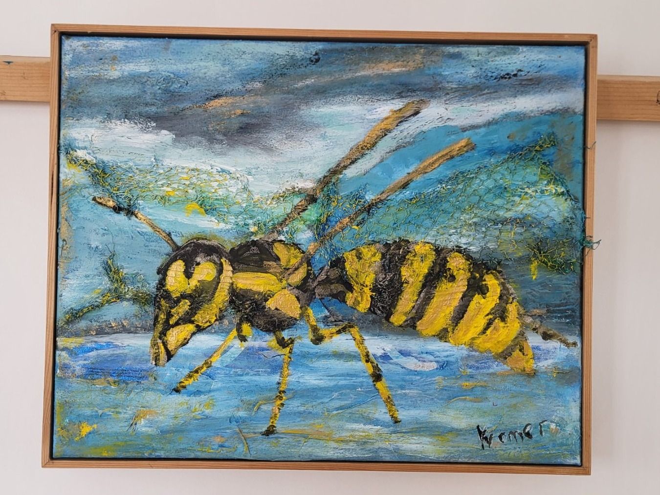 Dipinti: Wespe - Bernhard Kramer – Nuovo (secondo la descrizione) da Goldach venduto da artkramer 2