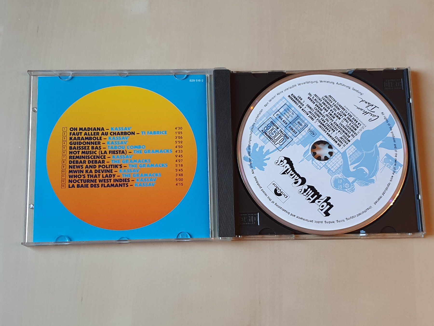 CD: Top Hits Caraibes – Usato da Stansstad venduto da collectorsshop 2
