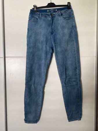 Damen Jeans blau Zebra Grösse 40 