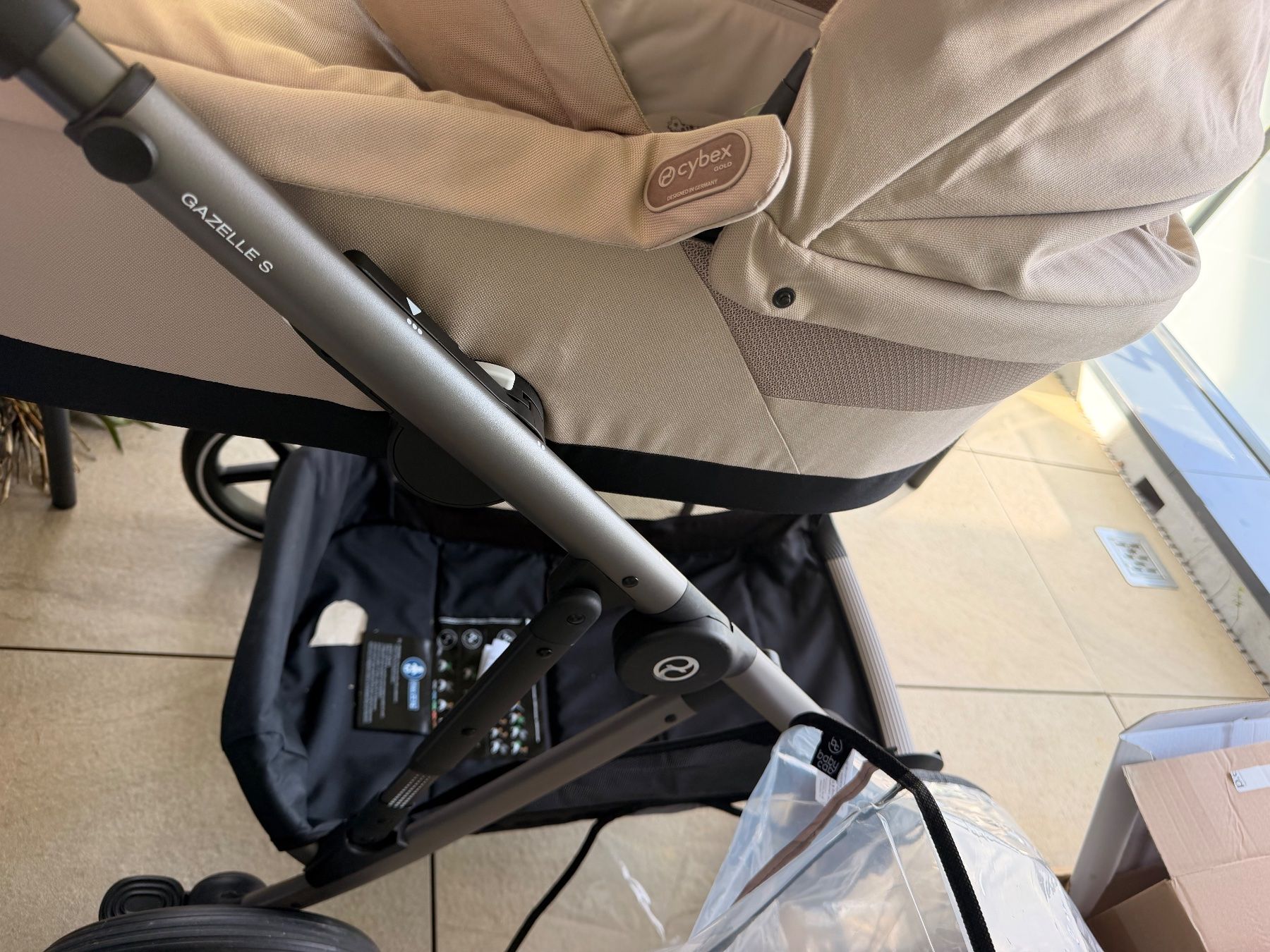 Cybex Kinderwagen: Cybex Gazelle s beige – Neu (gemäss Beschreibung) aus Tecknau von lin_8k8k 4