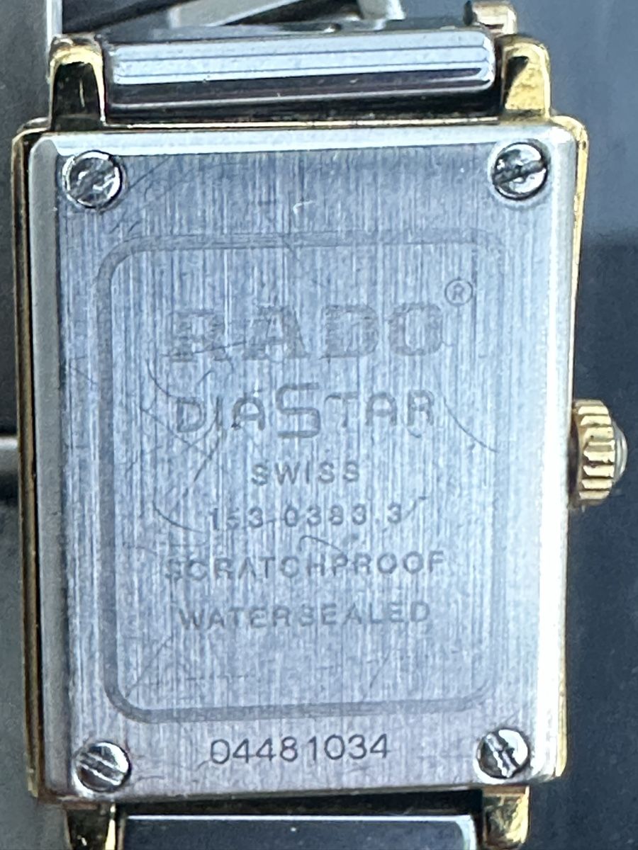 Rado Orologi: RADO Uhr DiaStar 18 x 22 mm – Difettoso da Schöftland venduto da lazer04 4