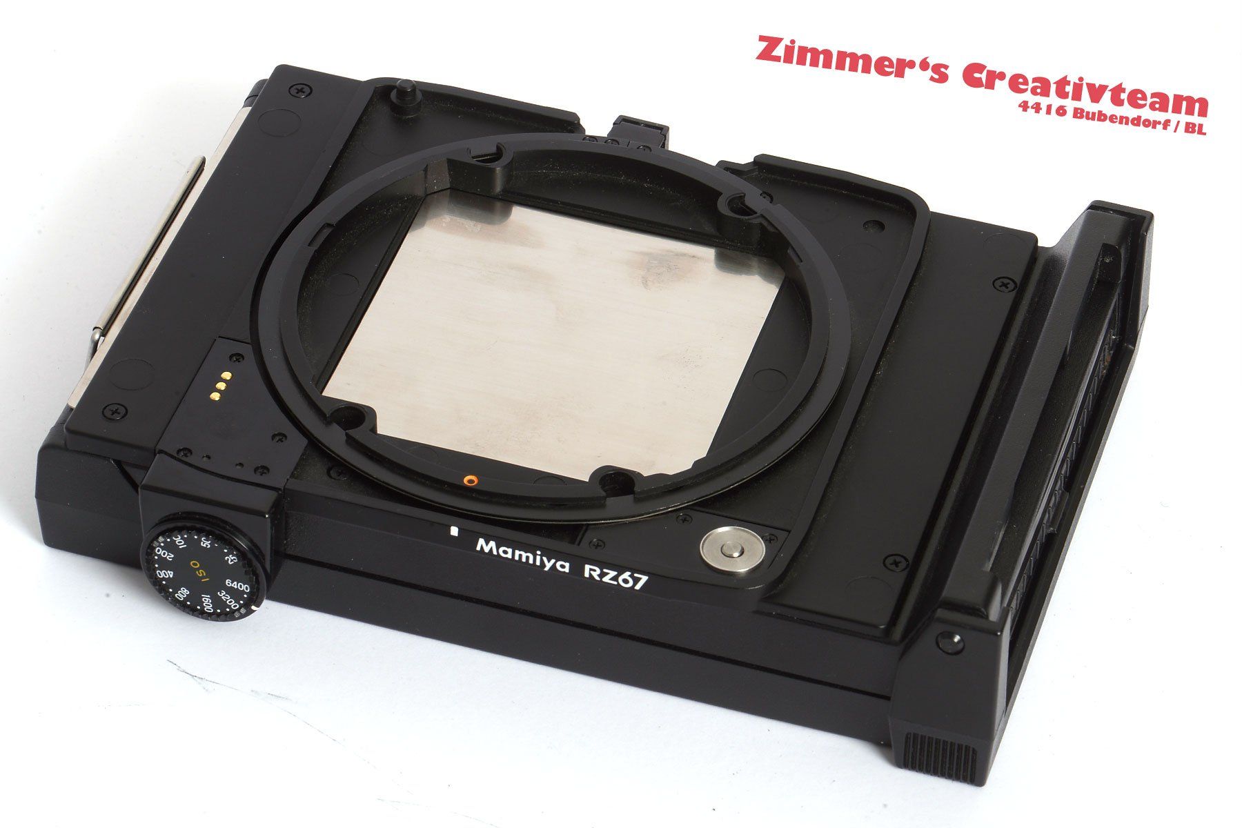 Mamiya Kamera: Mamiya RZ 67 Polaroid-Kassette – Gebraucht aus Bubendorf von zimmers_creativteam