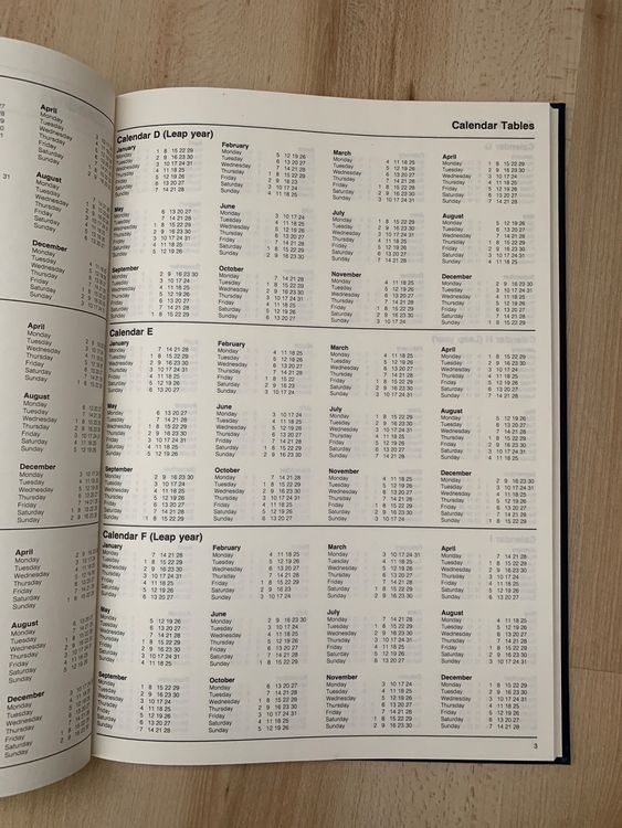 Any Year Diary - Tagebuch - Agenda - Terminkalender-Kalender 3