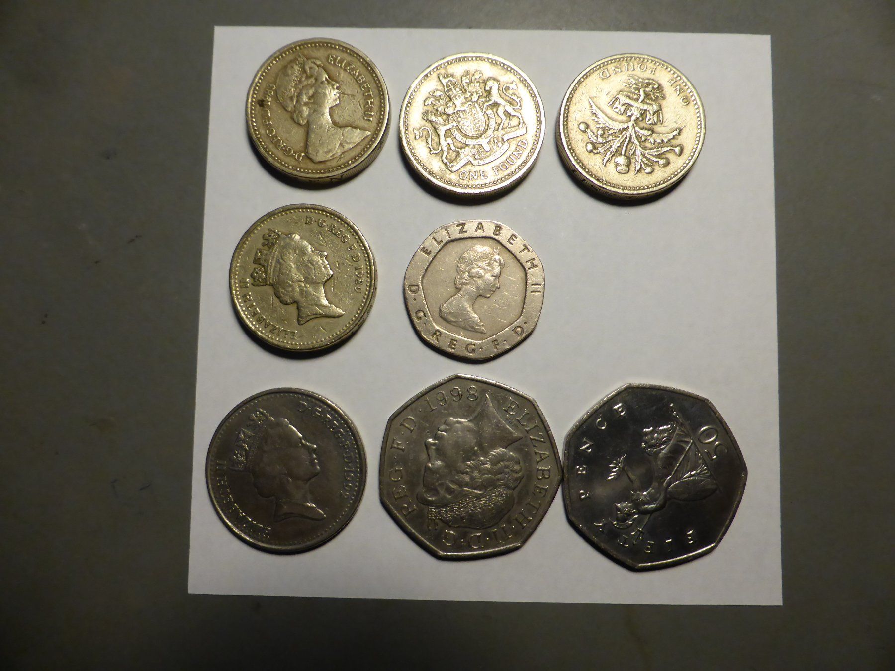 Toutes les monnaies: Münzen Posten Pound – D'occasion à Uster par kl5531