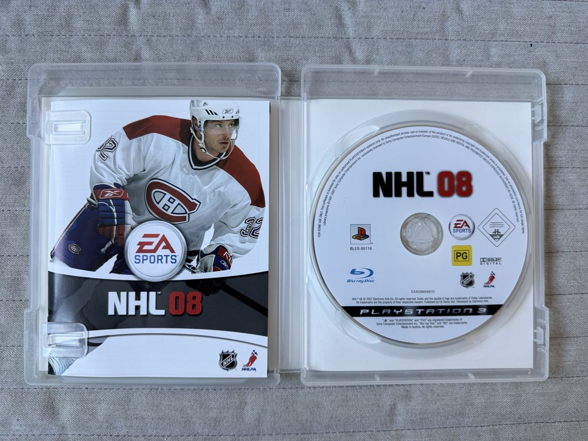 Sony Giochi: NHL 08 für PS3 – Usato da Thunstetten venduto da Virus_33 1