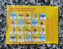 Coop Sammelkarte Splash 1 VOLLE Karte ✨