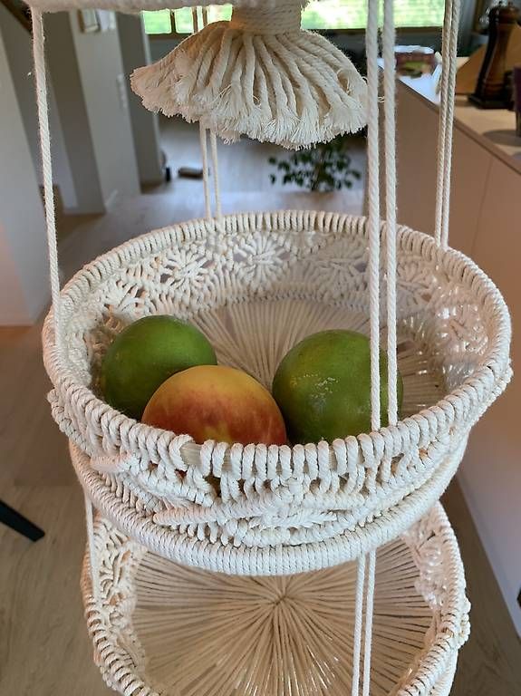Autres articles pour la maison: Makramee Gemüse und Obstkorb – Neuf (Voir description) à Allschwil par alicegoessouth 2
