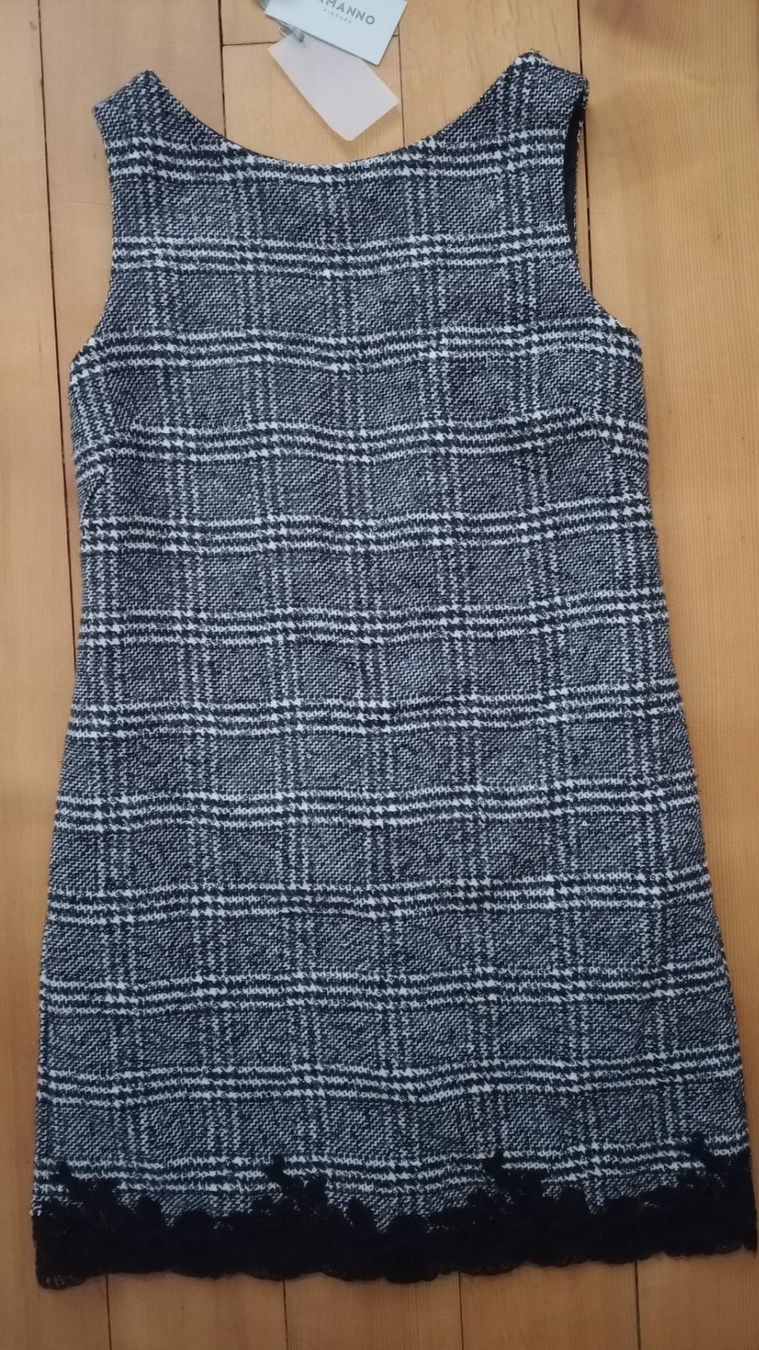 Kleider: Robe ERMANNO FIRENZE, taille 38, motifs écossais – Neu und originalverpackt aus Bern von masgarro 3