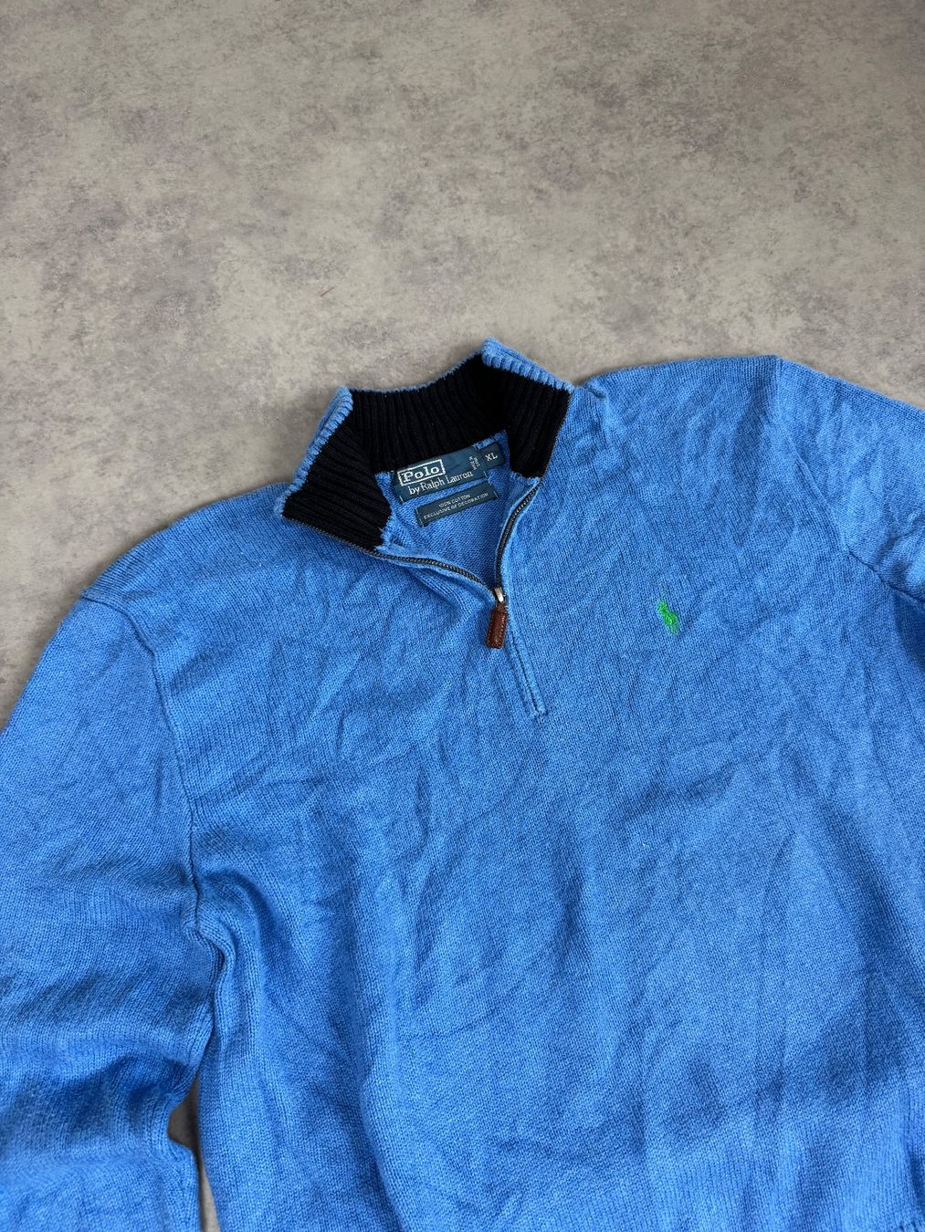 Ralph Lauren Maglioni & Felpe: Ralph Lauren Quarter-Zip Pullover - Grösse: L | Vintage – Usato da Fraubrunnen venduto da simon_28839 1