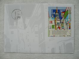 1999 FDC NABA-2000 SG Block I SBK W84