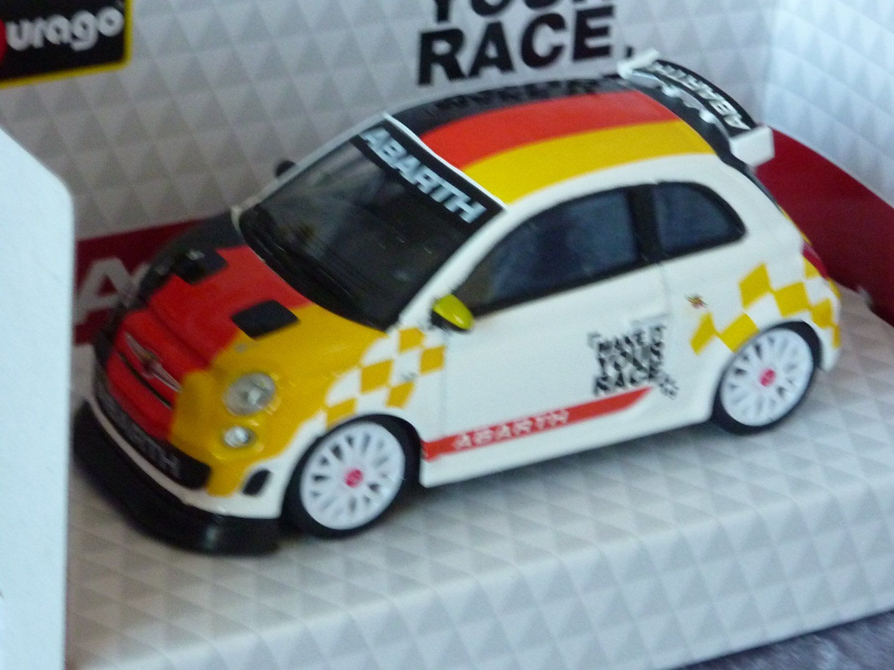 Abarth Voitures modèles: Fiat 500 Abarth Deutschland 1:43 – Neuf (Voir description) à Dürrenäsch par modellautos4you 1