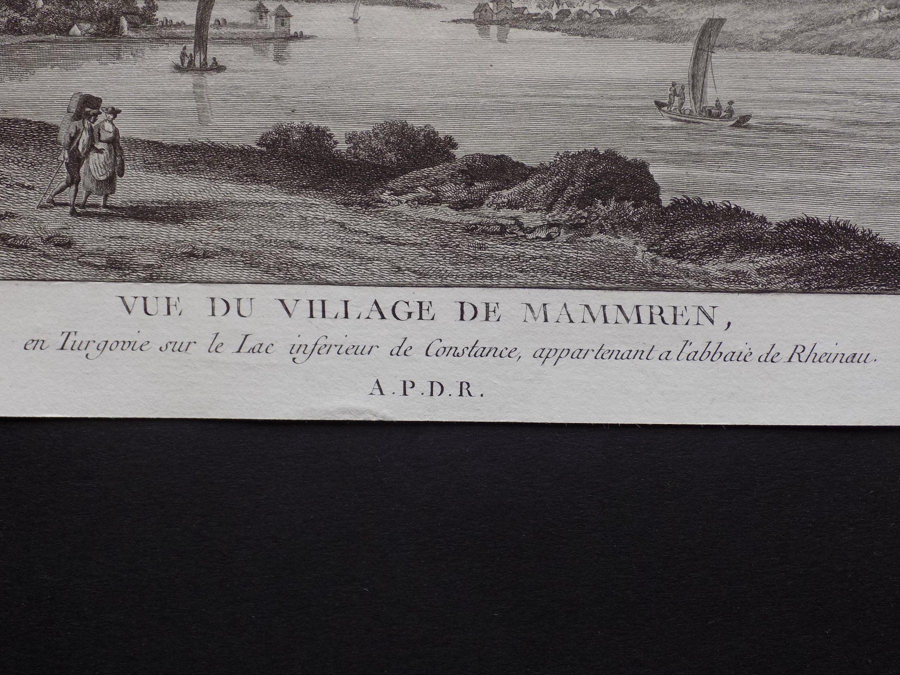 Stiche: Vue de Mammern Bodensee – Gebraucht aus Risch von Rischli15 2