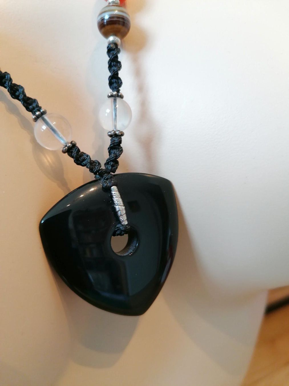 Catenine: Halsschmuck Black Obsidian Handmade – Nuovo (secondo la descrizione) da Muri AG venduto da goodmood17 4