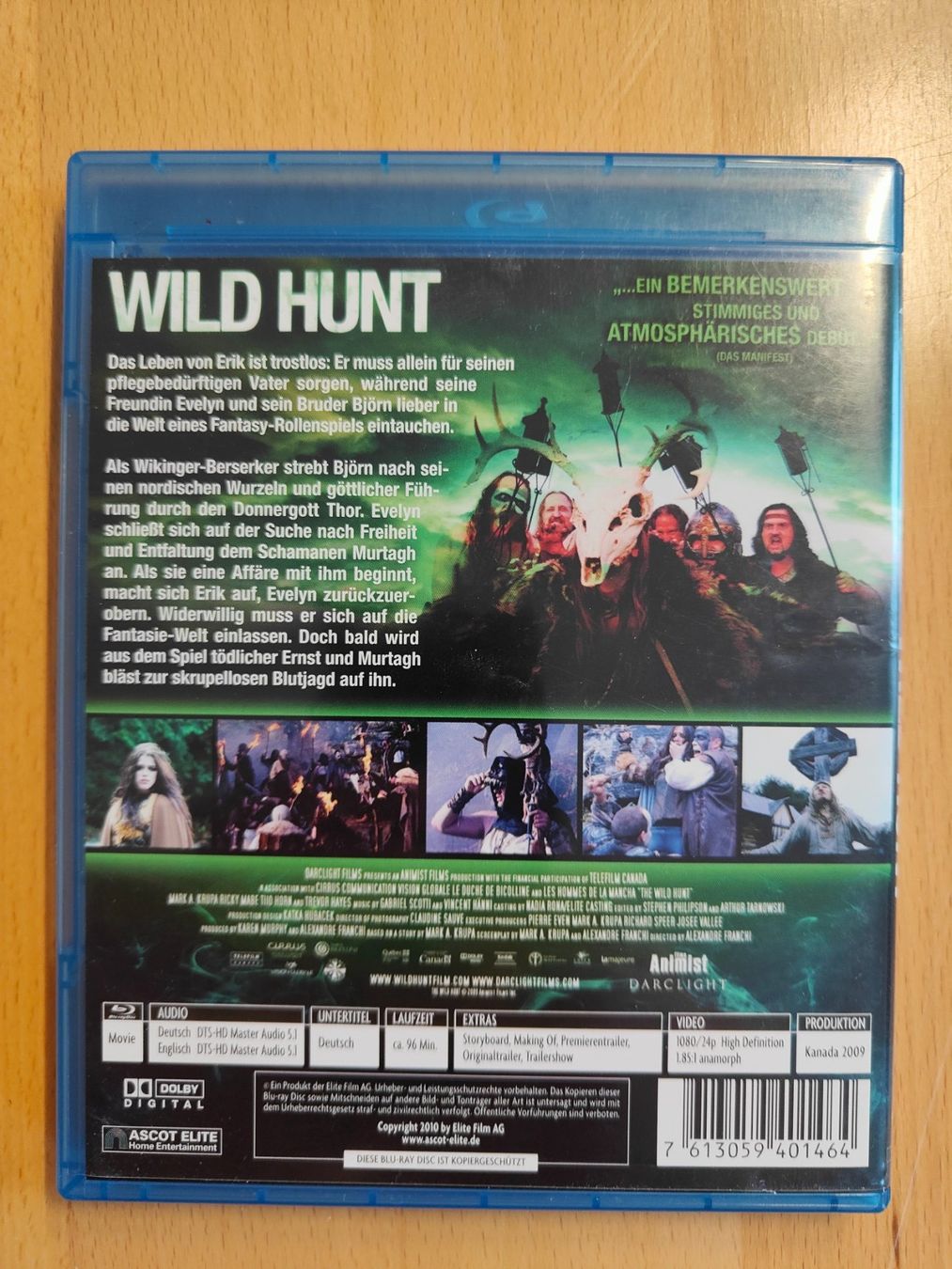 Tutti i DVDs: Wild Hunt Blu Ray – Usato da Schwerzenbach venduto da ste_pp82 1