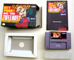 SNES:  Hey Punk Are You Tuff E Nuff ? CIB, Excellent état !