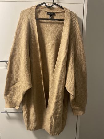 New Look Cardigan Grobstrick Damen Beige Grösse S