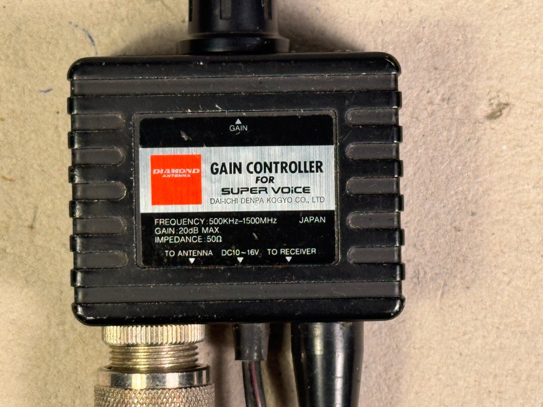 Radiocomunicazione: Funk Gain Controller – Usato da Ins venduto da funkflieger