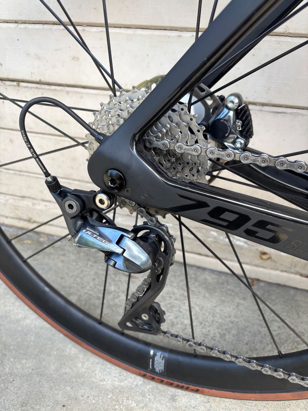 Look Biciclette: LOOK 795 blade disc full black mat – Usato da Biel/Bienne venduto da belier75 4